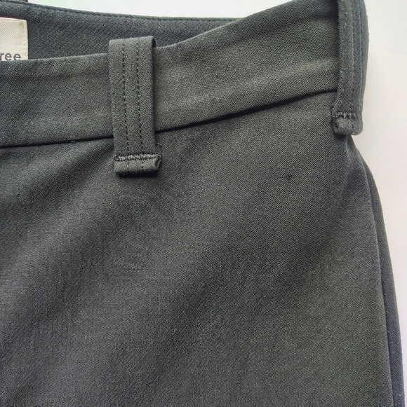 Wilfred free by Aritzia women's allwaze Exposed Front Zip high-rise pants sz 6. - Picture 12 of 17